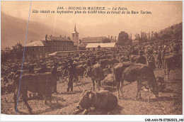 CAR-AAHP8-73-0743 - BOURG-SAINT-MAURICE - Elle Réunit En Septembre Plus De 4 000 Têtes De Bétail De La Race Tarine  - Bourg Saint Maurice