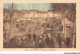 CAR-AAHP8-72-0728 - LA FLECHE - Le Marché Aux Bestiaux  - La Fleche