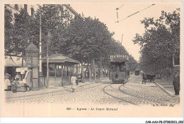 CAR-AAHP8-69-0671 - LYON - Le Cours Morand - Tramway - Autres & Non Classés