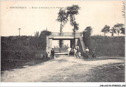 CAR-AAIP6-62-0471 - NORTKERQUE - Route D'Audruicq Et Le Pont De Fer - Autres & Non Classés