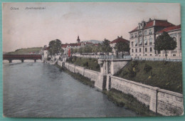 Olten (SO) - Amthausquai / Gedeckte Brücke - Olten