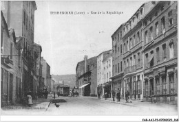 CAR-AAIP3-42-0276 - TERRENOIRE - Rue De La Republique  - Sonstige & Ohne Zuordnung