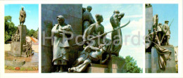 Kharkiv - Monument To Ukrainian Poet Shevchenko - 1981 - Ukraine USSR - Unused - Ukraine