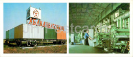 Abakanvagonmash Production Association - Railway Wagon Plant - Khakassia - 1986 - Russia USSR - Unused - Russland