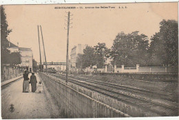 MO 1-(92) BOIS COLOMBES - AVENUE DES BELLES VUES  - VOIE FERREE - PASSERELLE - 2 SCANS - Other & Unclassified