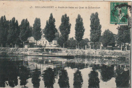 MO 4-(92) BILLANCOURT - BORDS DE SEINE AU QUAI DE BILLANCOURT  - 2 SCANS  - Boulogne Billancourt