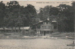 MO 4-(75) CHALET DES ILES ET LE LAC - BOIS DE BOULOGNE   - 2 SCANS  - Parks, Gärten