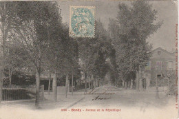 MO 5-(93) BONDY - AVENUE DE LA REPUBLIQUE  - 2 SCANS - Bondy