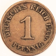 Germany Empire - Pfennig 1900 J, KM# 10 (#4419) - Autres – Europe