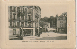 MO 8-(94) VILLENEUVE SAINT GEORGES - AVENUE DE L' HOTEL DE VILLE - 2 SCANS - Villeneuve Saint Georges