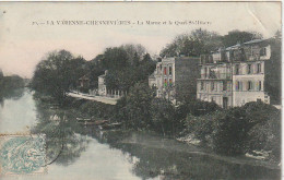 MO 9-(94) LA VARENNE CHENNEVIERES - LA MARNE ET LE QUAI SAINT HILAIRE - 2 SCANS - Chennevieres Sur Marne