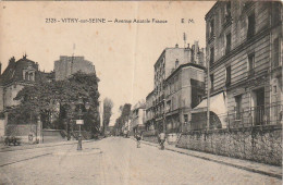 MO 10-(94) VITRY SUR SEINE - AVENUE ANATOLE FRANCE  - 2 SCANS - Vitry Sur Seine