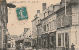 MO 12-(95) MAGNY EN VEXIN - RUE DE PARIS - COMMERCES - ANIMATION - 2 SCANS - Magny En Vexin