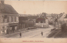 MO 12-(95) MAGNY EN VEXIN - RUE DE ROUEN - ENFANTS - HOTEL  - 2 SCANS - Magny En Vexin