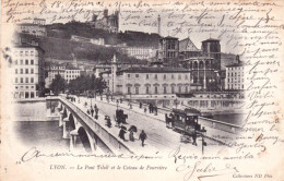 69 - Rhone - LYON -  Le Pont De Tilsit Et Le Coteau De Fourviere - Sonstige & Ohne Zuordnung