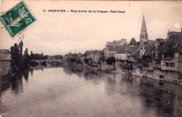 36 - Indre - ARGENTON Sur CREUSE - Rive Droite De La Creuse - Pont Neuf - Otros & Sin Clasificación