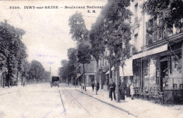 94 - IVRY Sur SEINE - Boulevard National - Café - Ivry Sur Seine