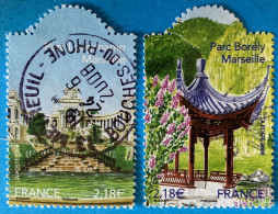 France 2008 : Jardins De France N° 4173 à 4174 Oblitéré - Used Stamps