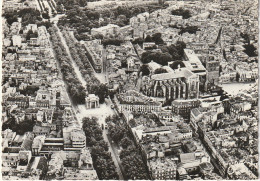 MO 20-(31) TOULOUSE - VUE AERIENNE : CATHEDRALE SAINT ETIENNE , ALLEES FR. VERDIER , LE GRAND ROND - 2 SCANS - Toulouse