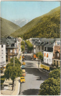 MO 21- (31) LUCHON - LES ALLEES D' ETIGNY - AUTOMOBILES  - CARTE COULEURS - 2 SCANS - Luchon