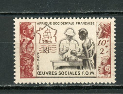 AOF (RF) - POUR LES OEUVRES SOCIALES -  N° Yt 45** - Neufs