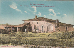 MO 22-(31) PIBRAC - MAISON PATERNELLE DE SAINTE GERMAINE - CARTE COLORISEE  - 2 SCANS  - Pibrac