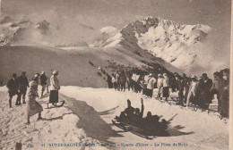 MO 22-(31) SUPERBAGNERES - SPORTS D' HIVER - LA PISTE DE BOBS - SPECTATEURS ET COMPETITEURS - 2 SCANS  - Superbagneres