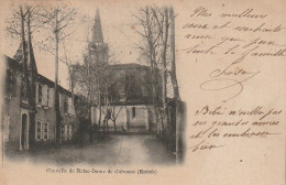 MO 23 -(32) CHAPELLE DE NOTRE DAME DE CAHUZAC ( ENTREE ) - 2 SCANS - Autres & Non Classés