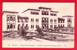 E-Maroc-198P84  RABAT, L'hôpital Marie-Feuillet, Pavillon Central, Cpa  - Rabat