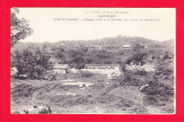 F-972-Martinique-26A38  FORT DE FRANCE, L'hospice Civil Et Le Cimetière Du Trabaud, Au Premier Plan, Cpa BE - Fort De France