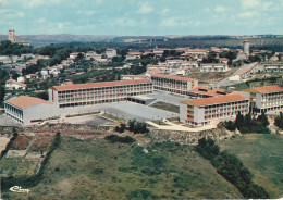 MO 24-(32) LECTOURE - VUE AERIENNE - LYCEE CE.S- C.E.T- CARTE COULEURS - 2 SCANS - Lectoure