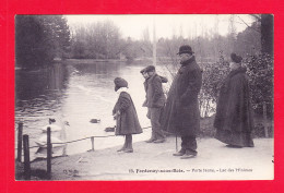 F-94-Fontenay Sous Bois-03A55  La Porte Jaune, Le Lac Des Minimes, Animation, Cpa BE - Fontenay Sous Bois