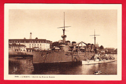 F-56-Lorient-19P94  L'entrée Du Port De Guerre, Bâteaux, Cpa BE - Lorient