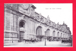 F-75-Paris-984Ph61  La Gare Du Quai D'Orsay, Cpa BE - Metro, Estaciones