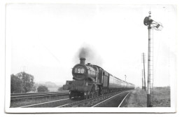 Photo British Railways Steam Locomotive 4-6-0 4007 ? Ex-GWR Star Class Hauling Passenger Train 1950s ? - Chemin De Fer