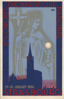 67) STRASBOURG : Xe Congrès Eucharistique National (17-21 Juillet 1935) - Straatsburg