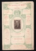 Programme Des Tournées Charles BARET  1920-21 PRIMEROSE  (M6519) - Programs