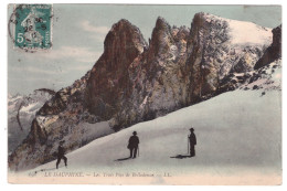 LE DAUPHINE - Les Trois Pics De Belledonne (carte Animée) - Sonstige & Ohne Zuordnung