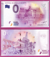 0-Euro UEBV 2015-1  CHÂTEAU DE VAUX LE VICOMTE - Essais Privés / Non-officiels