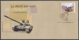 Inde India 2006 FDC 62 Cavalry, Tank, Military, Army, First Day Cover - Otros & Sin Clasificación