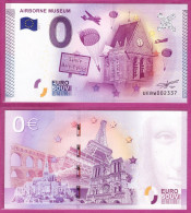 0-Euro UEBW 2015-1  AIRBORNE MUSEUM - Private Proofs / Unofficial