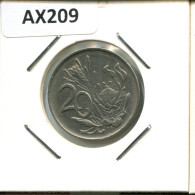 20 CENTS 1976 AFRIQUE DU SUD SOUTH AFRICA Pièce #AX209.F.A - South Africa