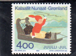 1993 Groenlandia - Christmas - Unused Stamps