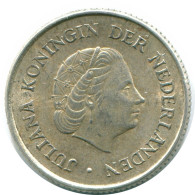1/4 GULDEN 1967 NIEDERLÄNDISCHE ANTILLEN SILBER Koloniale Münze #NL11541.4.D.A - Antilles Néerlandaises