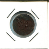 1754 HOLLAND VOC DUIT NETHERLANDS INDIES NEW YORK COLONIAL PENNY #VOC2818.7.U.A - Dutch East Indies