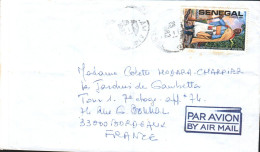 SENEGAL SEUL SUR  LETTRE POUR LA FRANCE 1982 - Senegal (1960-...)