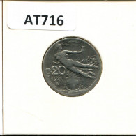 20 CENTESIMI 1921 ITALIE ITALY Pièce #AT716.F.A - 1900-1946 : Vittorio Emanuele III & Umberto II