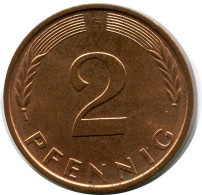 2 PFENNIG 1981 G BRD DEUTSCHLAND Münze GERMANY #AZ472.D.A - 2 Pfennig