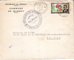 SENEGAL SEUL SUR  LETTRE POUR LA FRANCE 1965 - Senegal (1960-...)