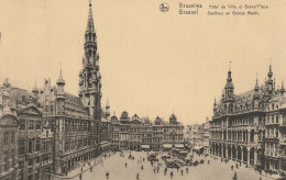 BRUXELLES - BELGIQUE 6 Hôtel De Ville Et Grand'Place. - Plazas